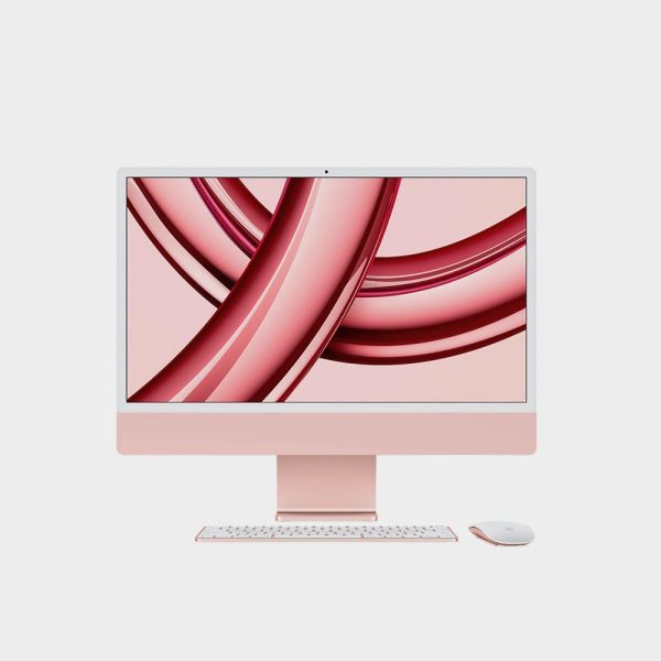 جهاز iMac مقاس 24 بوصة مزود بشاشة Retina 4.5K: شريحة Apple M3 مزودة بوحدة معالجة مركزية ذات 8 نواة ووحدة معالجة رسومات GPU ذات 10 نواة