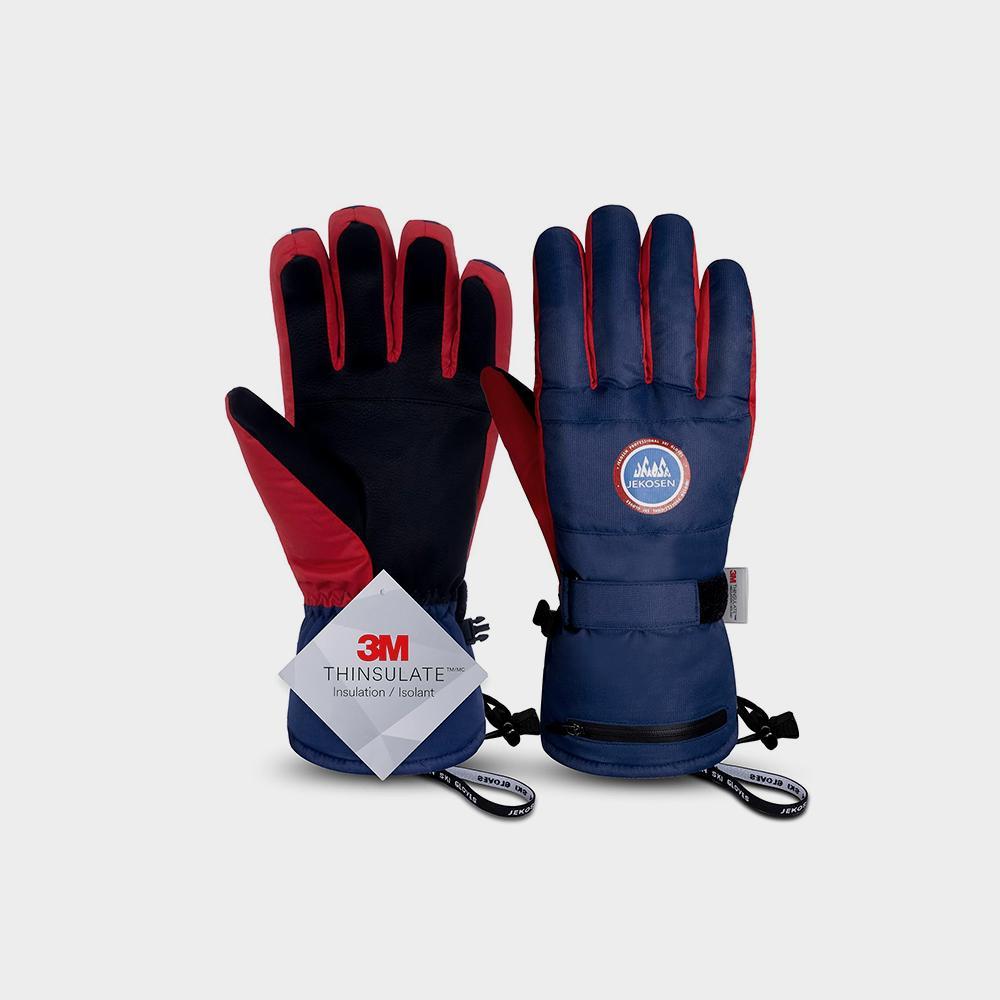 قفازات JEKOSEN للتزلج مقاومة للماء تعمل باللمس على الجليد قفازات شتوية تحافظ على الدفء - تصویر 5