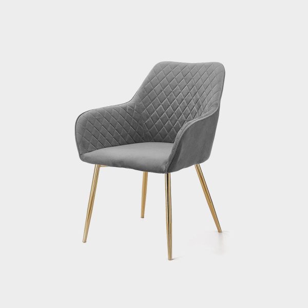 أنجيلا الفاخرة الحديثة مطعم الطعام كرسي الشمال منجد النسيج المخملية